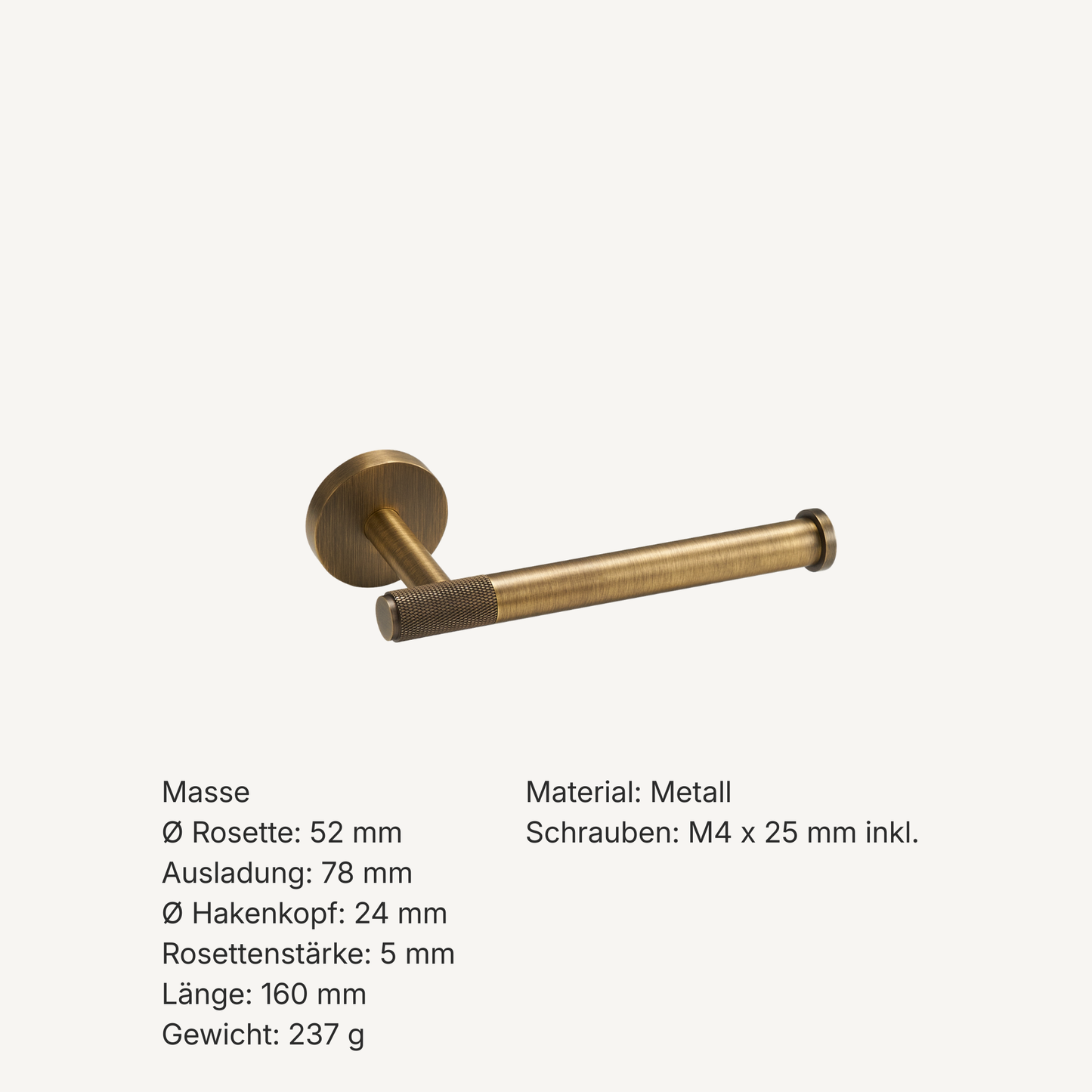 AURA Toilettenpapierhalter