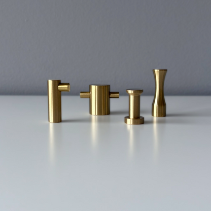 Serie Fauna – Wandhaken aus massivem Messing