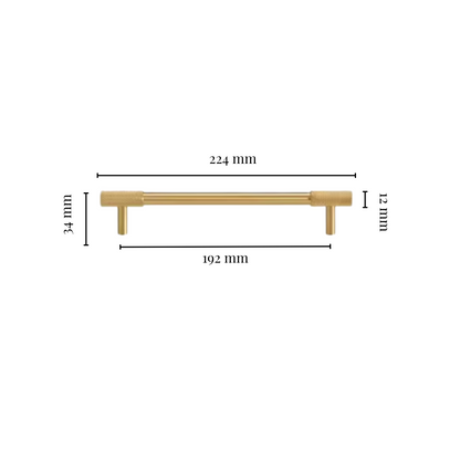 Serie Onyx – Möbelknäufe, T-Griffe & Griffleisten