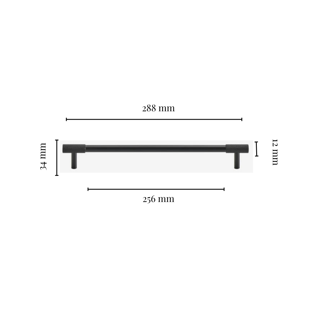 Serie Onyx – Möbelknäufe, T-Griffe & Griffleisten