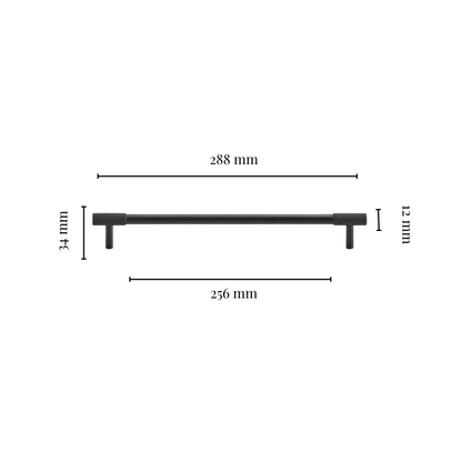 Serie Onyx – Möbelknäufe, T-Griffe & Griffleisten
