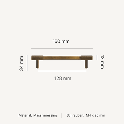 Serie Onyx – Möbelknäufe, T-Griffe & Griffleisten