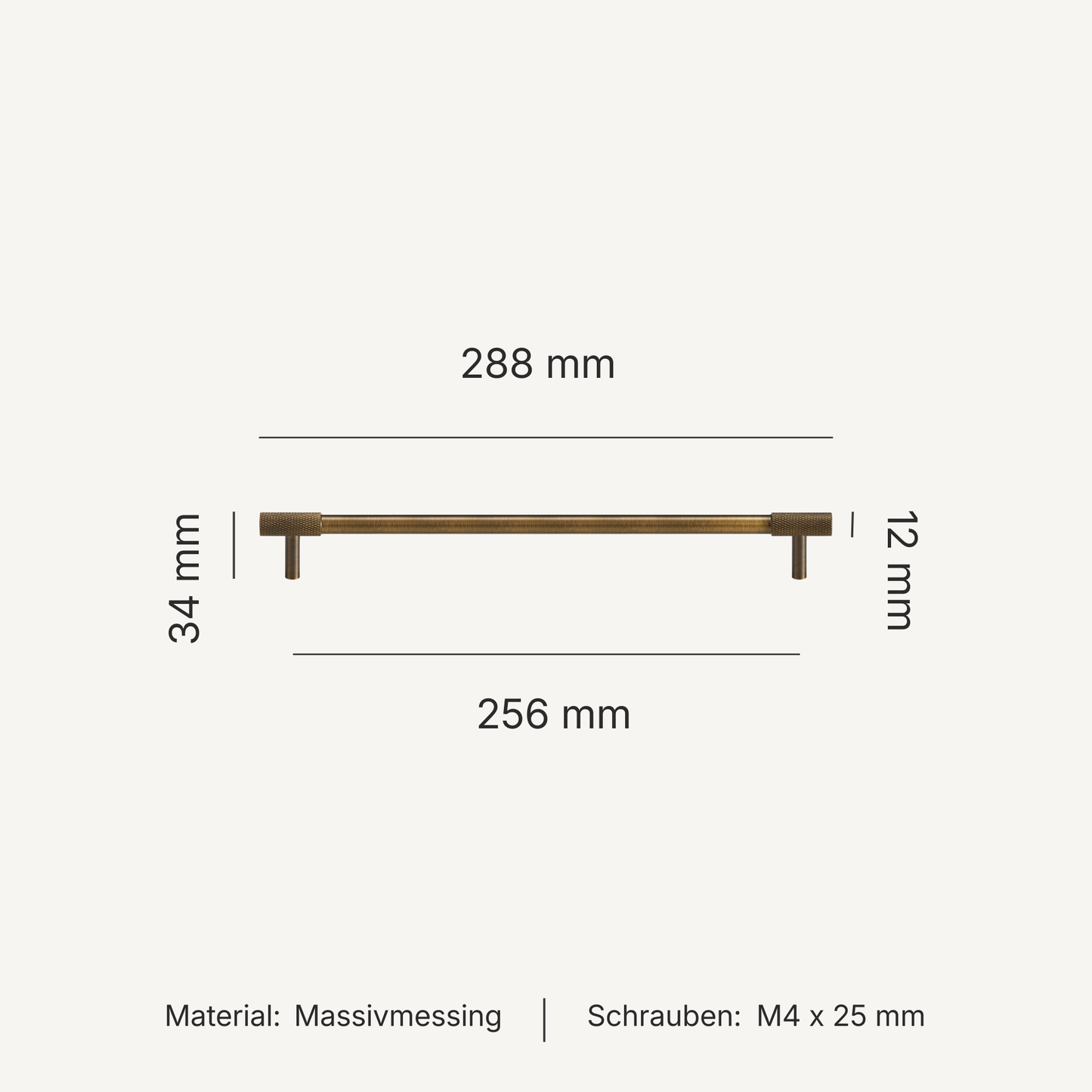 Serie Onyx – Möbelknäufe, T-Griffe & Griffleisten