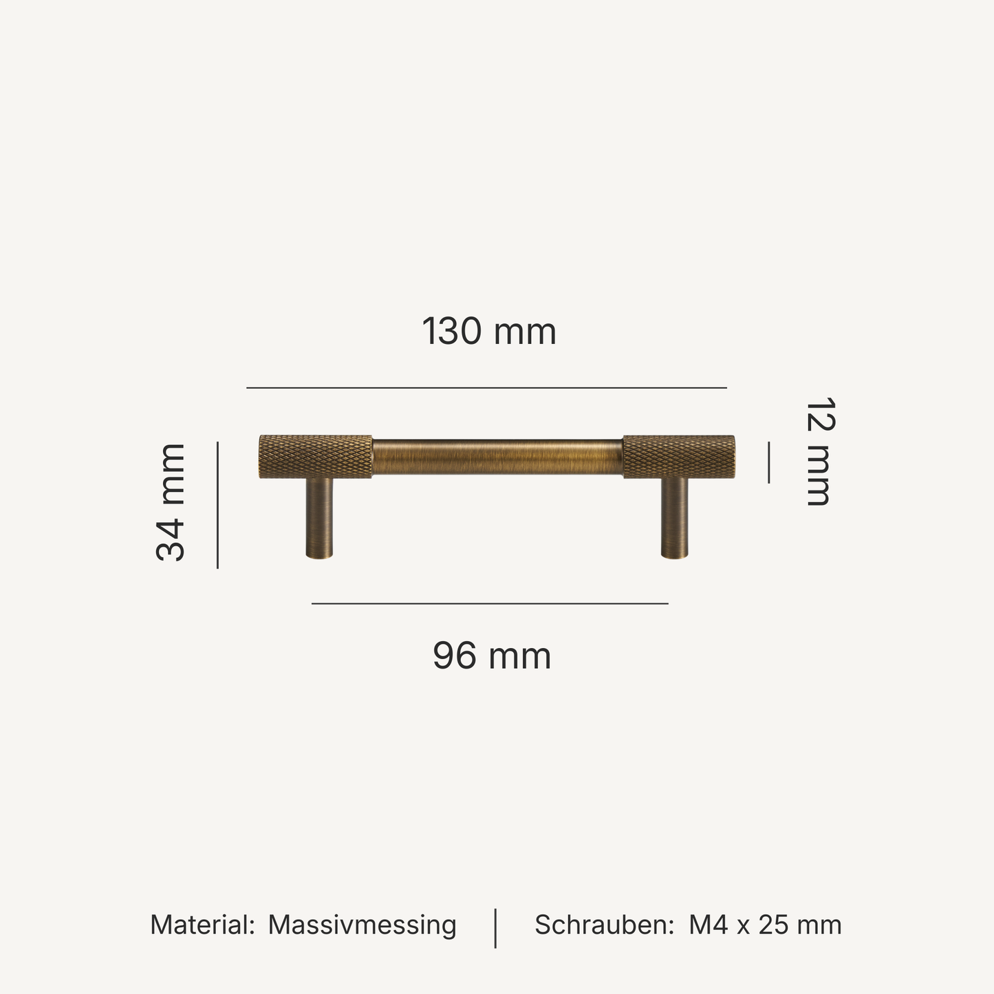Serie Onyx – Möbelknäufe, T-Griffe & Griffleisten