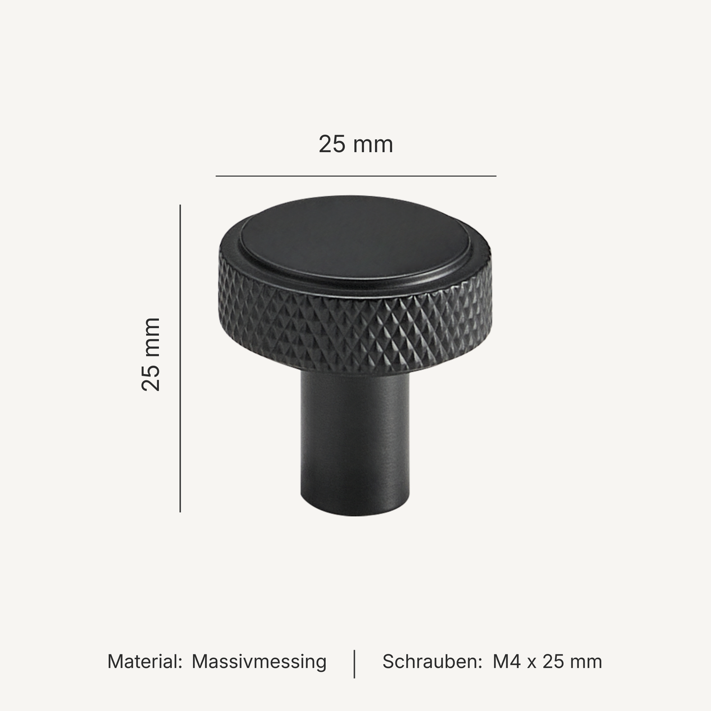 Serie Onyx – Möbelknäufe, T-Griffe & Griffleisten