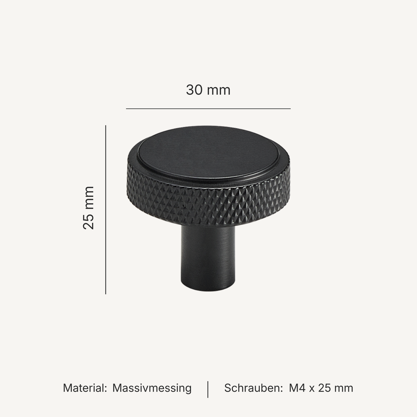 Serie Onyx – Möbelknäufe, T-Griffe & Griffleisten