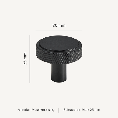 Serie Onyx – Möbelknäufe, T-Griffe & Griffleisten