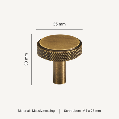 Serie Onyx – Möbelknäufe, T-Griffe & Griffleisten