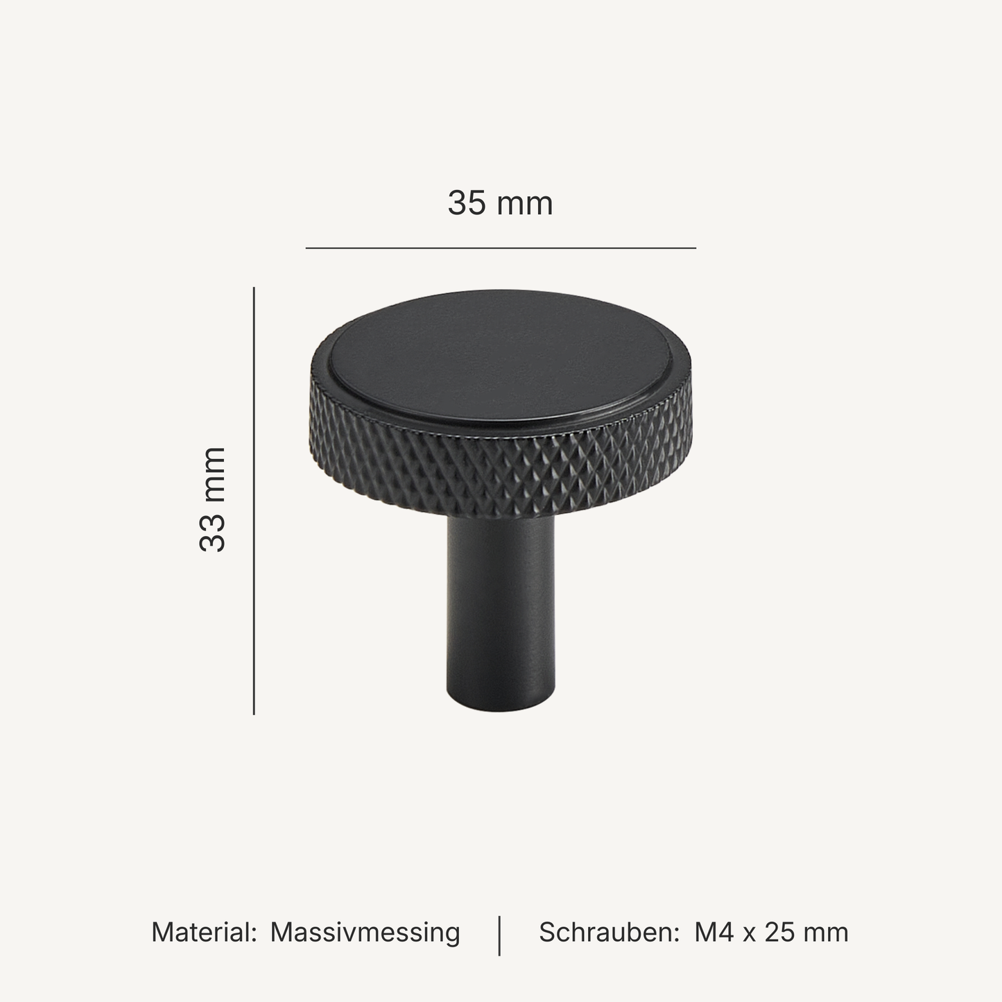 Serie Onyx – Möbelknäufe, T-Griffe & Griffleisten