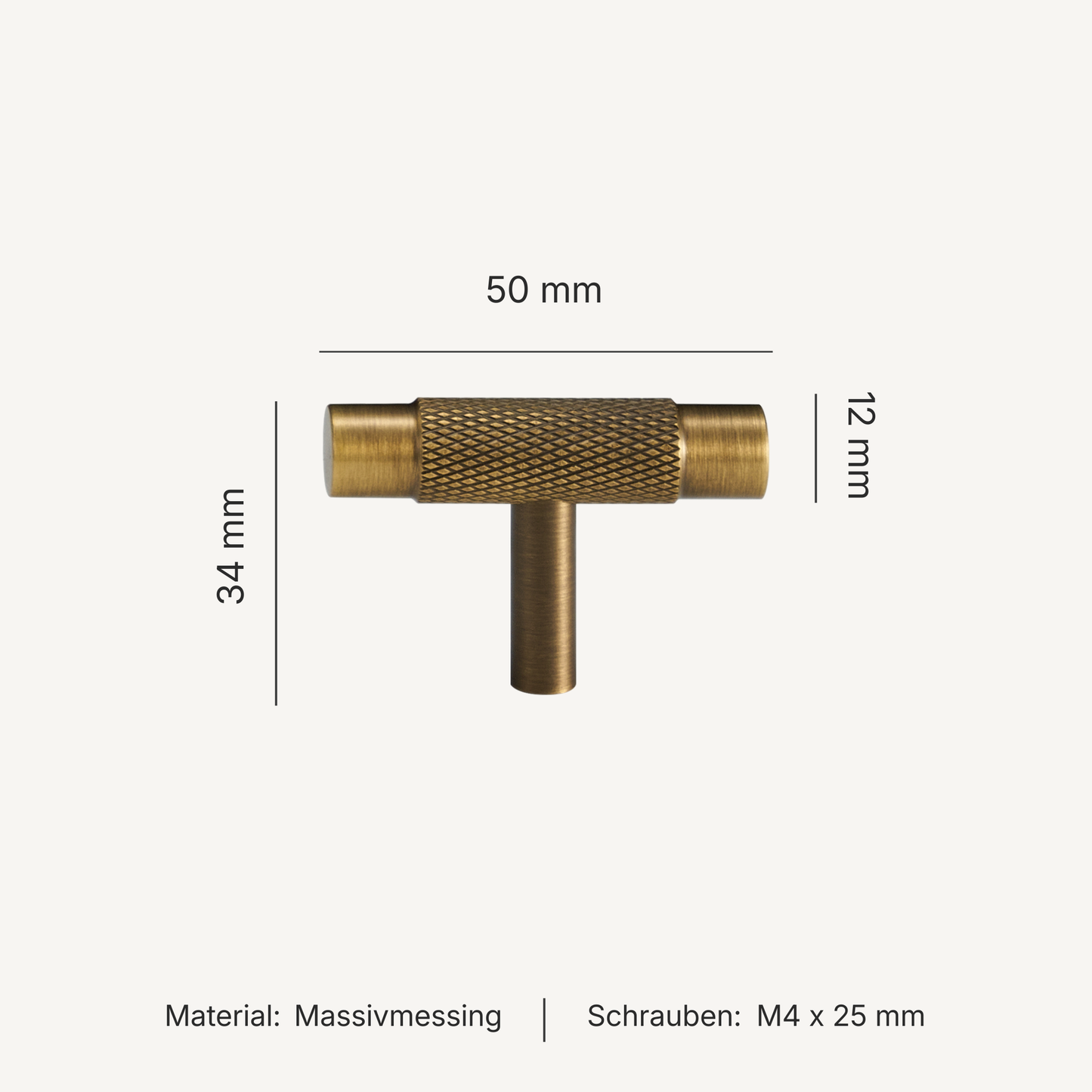Serie Onyx – Möbelknäufe, T-Griffe & Griffleisten